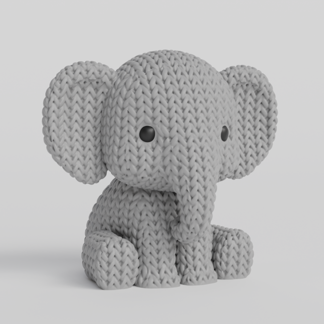 Eléphant porte-clefs