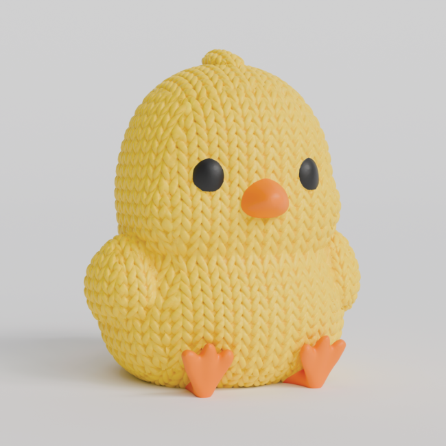 Poussin avec nid de pâques (optionnel)