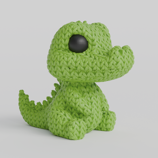 Crocodile porte-clefs