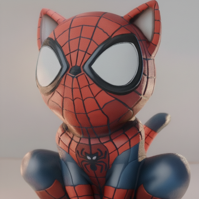 Figurine Spider Cat