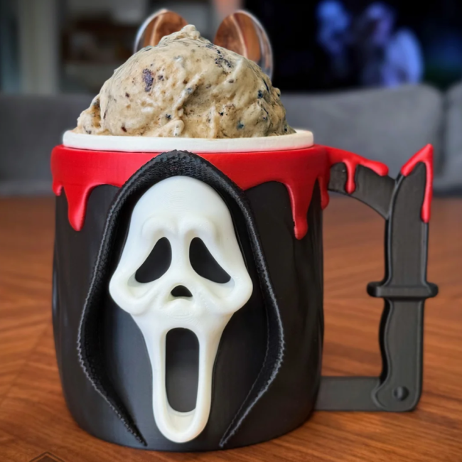 Gobelet à glaces Ghost Face