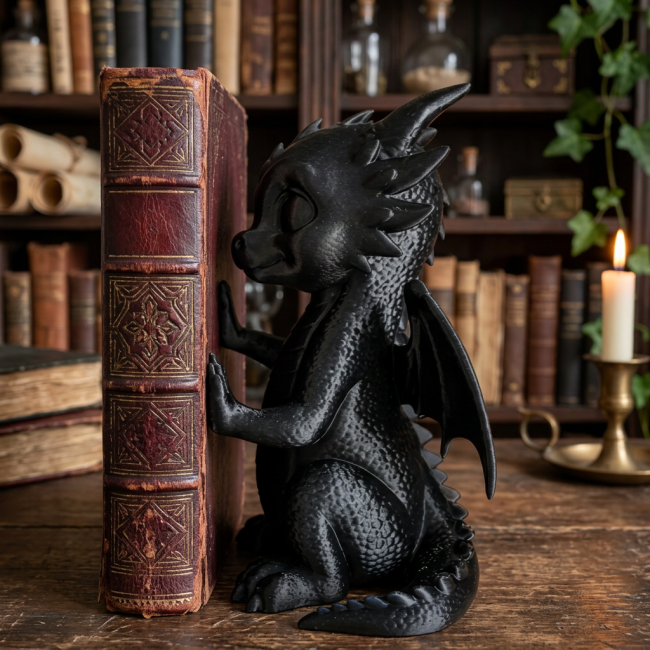 Porte livre dragon